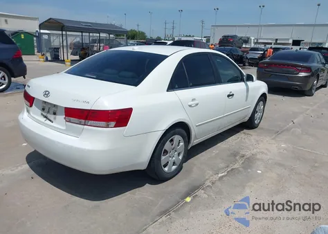 2008 Hyundai Sonata Gls из США, поврежденный, VIN 5NPET46C58H349479